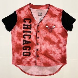 Chicago Bulls Baseball Jersey